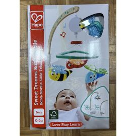 Mobile Bébé Musical Hape En Bois – – Lit & Table À Langer – 0-5 Mois