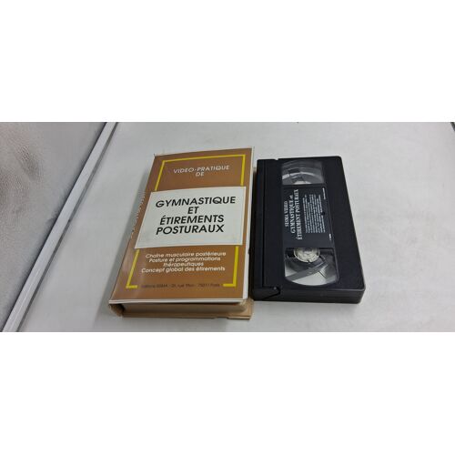 Vhs Gymnastique Et Étirements Posturaux Vidéo Pratique (Éditions Sisma)