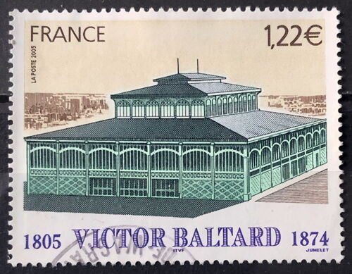 Victor Baltard - Pavillon 1,22 Euros (Superbe N° 3824) Obl - France Année 2005 - Brn83 - N14578