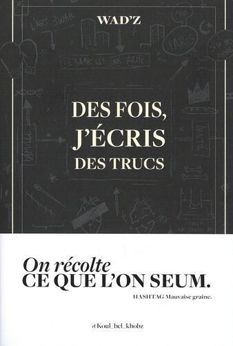 Des Fois, J'écris Des Trucs