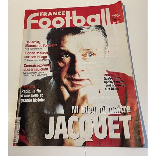 France, Football, 17 Novembre 1998