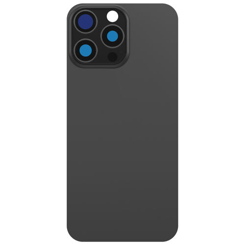 Cache Batterie De Remplacement Pour Iphone 16 Pro Max Avec Adhésif Intégré Noir