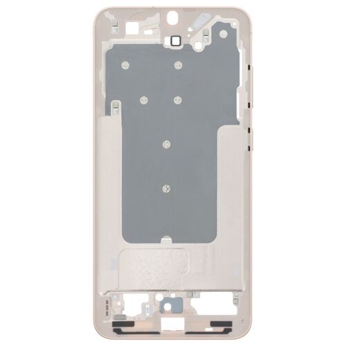 Châssis Central Original pour Galaxy S25 Plus Ajustement Précis et Sécurisé Samsung Rose champagne