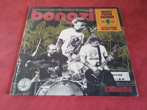 Bongzilla (Weedeater, Electric Wizard, Sleep, Belzebong) - Dabbing {Live} Rosin In Europe (Edition Limitée 300 Ex / Vinyle Coloré)