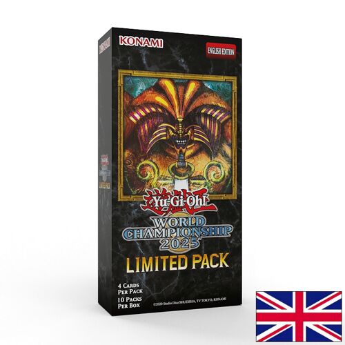 Yu-Gi-Oh! World Championship 2025 Limited Pack – Boîte 10 Boosters (Anglais)