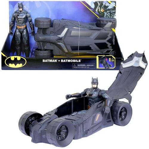 DC Comics Pack Batmobile + Figurine Batman 30 Cm Batman