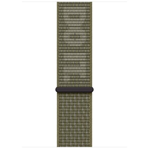 Apple Mpj23zm/A Accessoire Intelligent À Porter Sur Soi Bande Vert, Blanc Nylon Pour Apple Watch 42mm<Br>Watch 44mm<Br>Watch 45mm<Br>Watch 49mm