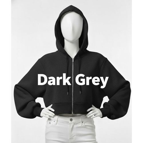 Sweat À Capuche Zippé - Coupe Moderne - Dark Grey