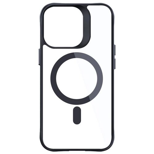 3MK Satin Armor MagCase coque pour téléphone 6.69" Housse Noir et Transparent pour Apple iPhone 14 Pro Max