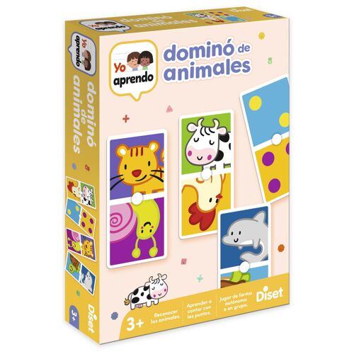 Diset Yo Aprendo - Domino Animals