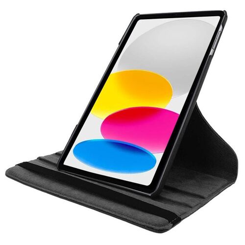 Akashi ALTFOLI109BLK étui pour tablette 10.9" Folio Noir pour Apple iPad 10.9" 2022