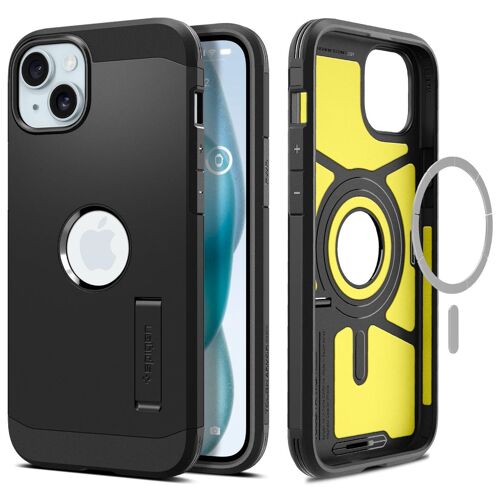 Spigen ACS06811 coque pour téléphone 6.1" Housse Noir pour Apple iPhone 15