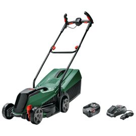 Bosch CityMower Tondeuse à gazon poussée Batterie Noir et Vert