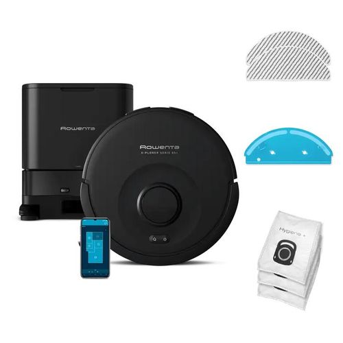 Rowenta X-Plorer RR87D5WH robot aspirateur Noir