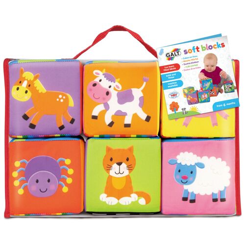 Galt Toys 6 cubos blanditos