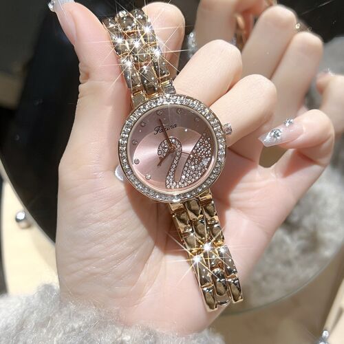 Montre Quartz Femme Cygne