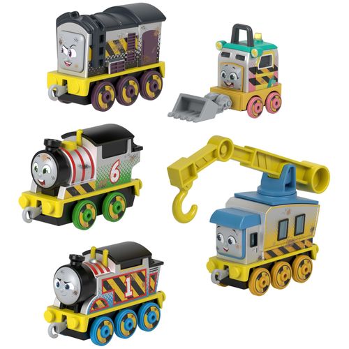 Fisher-Price Thomas Le Petit Train - Thomas Et Ses Amis - Coffret 5 Véhicules Équipe De Construction
