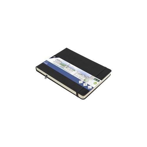 Kangaro Cahier De Croquis, Couverture Pu Rigide, A5, Noir