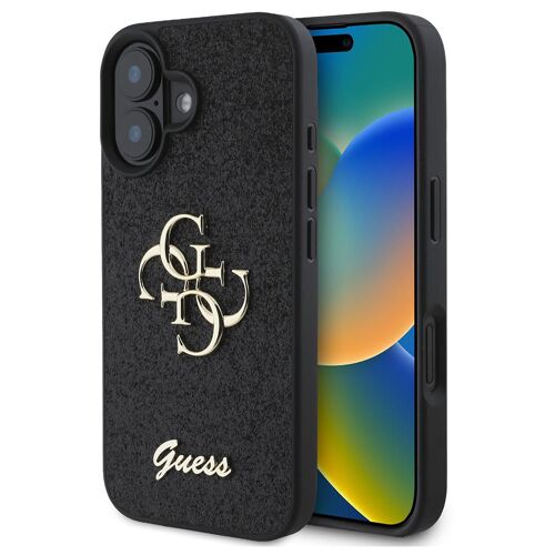 GUESS 3666339328443 coque pour téléphone 6.3" Housse Noir pour Apple iPhone 16