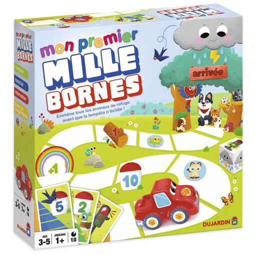 Dujardin Miles Bornes Pocket Sonic – Das Tausend-Bornes-Kartenspiel Im Reiseformat – Mit Sonic Und Seinen Freunden