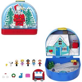 Polly Pocket Polly Pocket-Coffret Peanuts-collector avec 7 accessoires