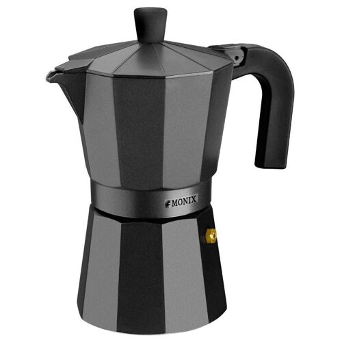 Monix Vitro-Noir Cafetière à moka