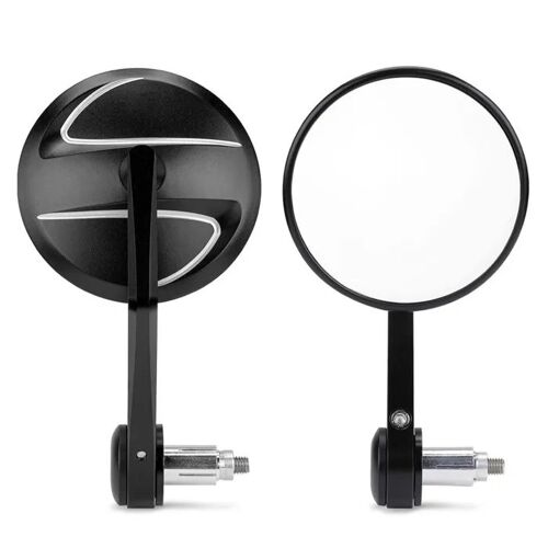 Rétroviseur Embout De Guidon Avec Ece Retroviseur Moto Paire Zaddox Sp7