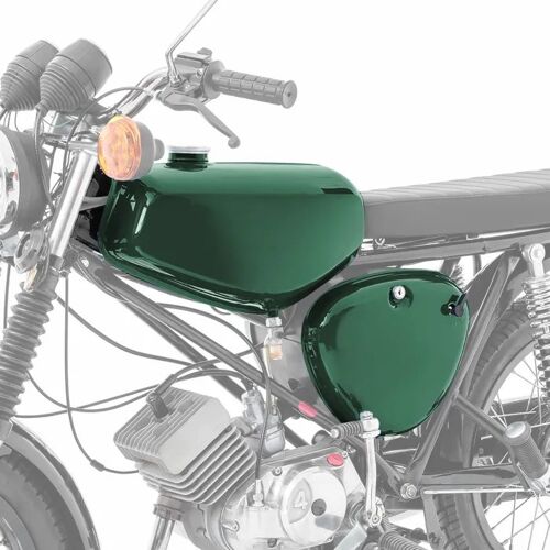 Réservoir D'essence Pour Simson S51 / S50 / S70 Avec Couvercle Latéral Vert Foncé