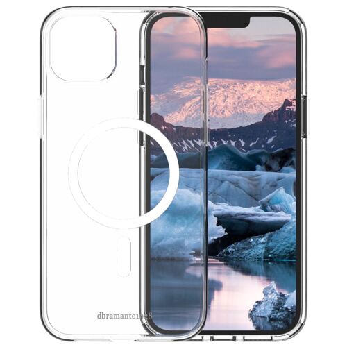 dbramante1928 Iceland Pro MagSafe Compatible coque pour téléphone 6.7" Housse Transparent pour Apple iPhone 14 Max