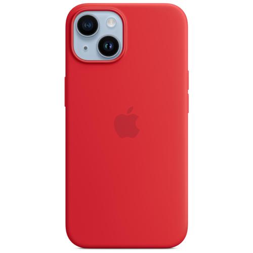 Apple Coque en silicone avec MagSafe pour iPhone 14 - (PRODUCT)RED pour Apple iPhone 14