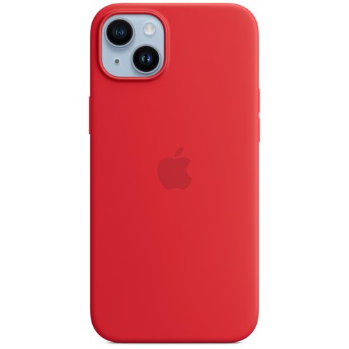 Apple Coque en silicone avec MagSafe pour iPhone 14 Plus - (PRODUCT)RED pour Apple iPhone 14 Plus