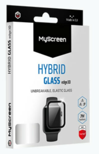 Myscreen Hybrid Glass Protecteur D'écran Transparent Verre Trempé Pour Apple Watch 6/Se 40mm