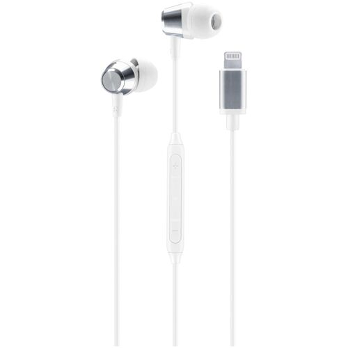 Music Sound Color In-Ear Lightning Auriculares con cable ergonómicos in-ear dotados de conector Lightning MFI para un sonido equilibrado y un excelente confort