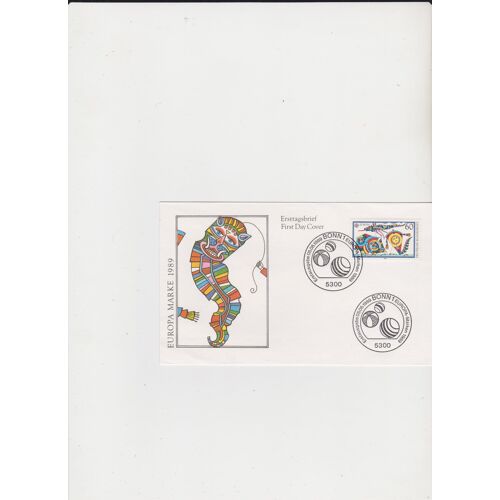 Allemagne Philatélie Enveloppe 1er Jour Europa 1989 Bonn 1 1989