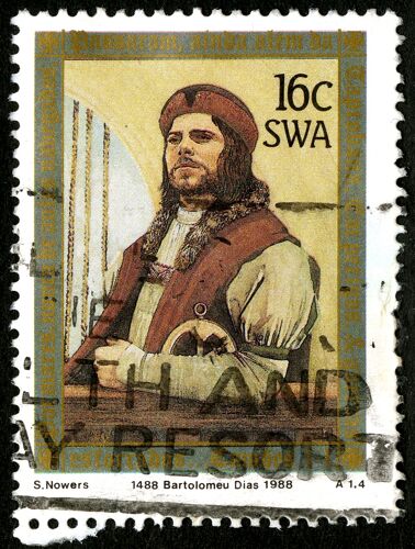 Timbre Oblitéré Swa, 1488 Bartolomeu Dias 1988, S. Nowers, A 1.4, 16c