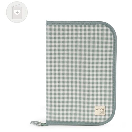 Walking Mum Protege Carnet De Santé I Love Vichy Vert (Iv)