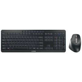 CHERRY Stream desktop ultimate Pack clavier souris maison/bureau USB + RF Wireless + Bluetooth QWERTY Anglais Noir