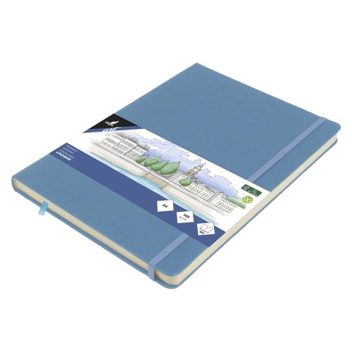 Kangaro Cahier De Croquis, 160 Pages, A4, Sky Blue