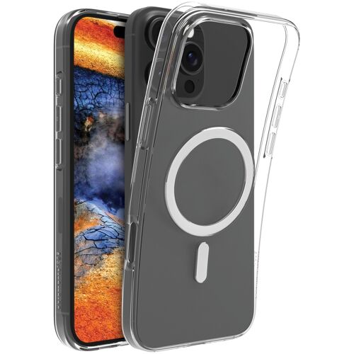 dbramante1928 Greenland Pro MS coque pour téléphone 6.3" Housse Transparent pour Apple iPhone 16 Pro