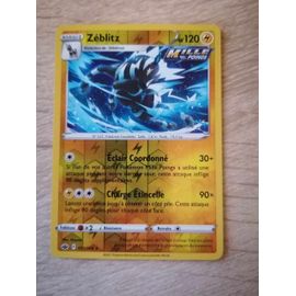 Carte Pokemon - Zéblitz - 051/198 - Holo-Reverse - Épée Et Bouclier