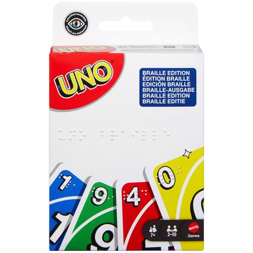 Games Mattel - Uno Braille