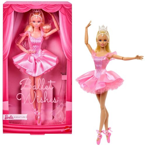 Barbie Signature Barbie-Poupée Barbie Danseuse Étoile-en tutu rose satiné