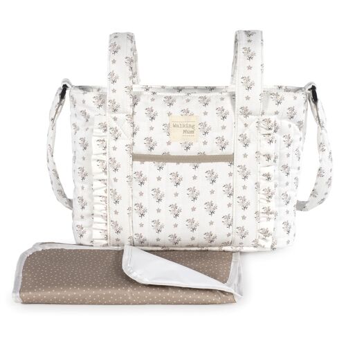 Walking Mum Sac Crossbody Botton Fleurs