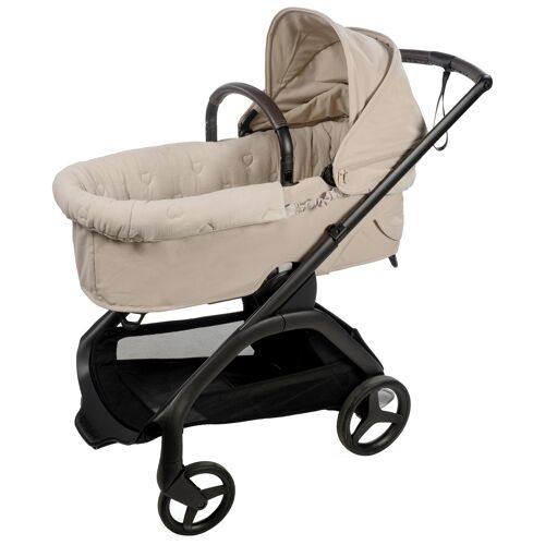 Walking Mum Housse De Nacelle Avec Élastiques + Drap - Housse Pour Nacelle Sintra Beige