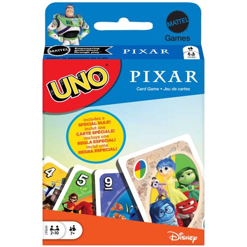 Games Uno Pixar Jeu De Cartes Dépouillement