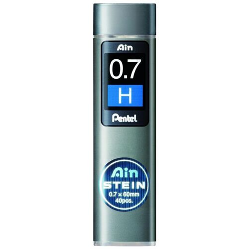 Pentel Etui De 40 Mines 0,7 Mm Ain Stein C277 Dureté H