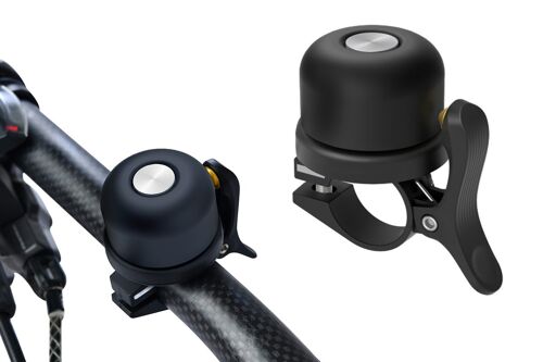 Sonnette de vélo avec support AirTag et étanchéité pour le suivi