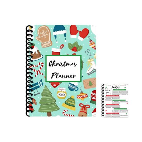 Planificateur Et Organisateur De Noël Pour Les Fêtes De Fin D'année : Listes De Cadeaux, Budget, Planification Des Repas Et Activités.