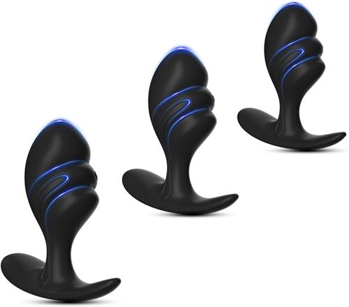 Kalanka-Plug Anal Silicone 3 Kit, Anaux Butt Plug Sex Toýs Avec Crochet De Sécurité, Anale Plug Anal Femme Gode Anale, Prostate Homme Dildo Sextoys Plug