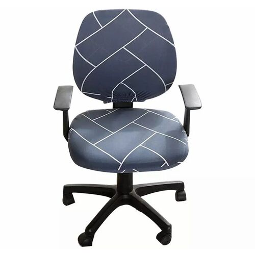 Housse extensible pour chaises de bureau et de gaming, housse élastique pour chaises pivotantes, lavable en machine